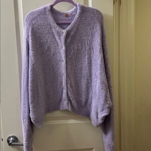 Free People One Sela Cardi Sweater Size L